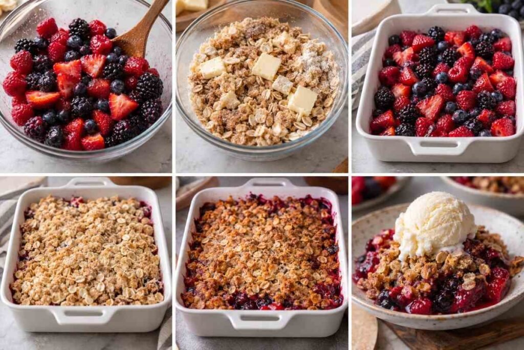 Mixed Berry Crisp