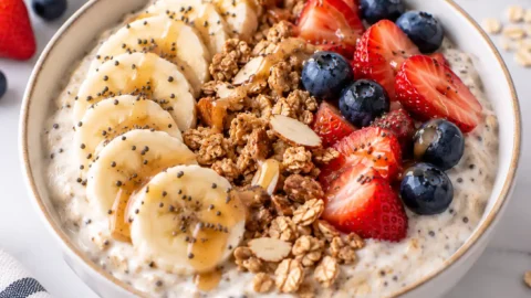 Overnight Protein Yogurt Bowl
