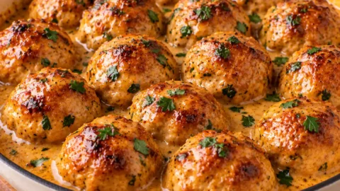 Pumpkin Chicken Meatballs