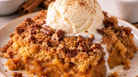 Pumpkin Dump Cake