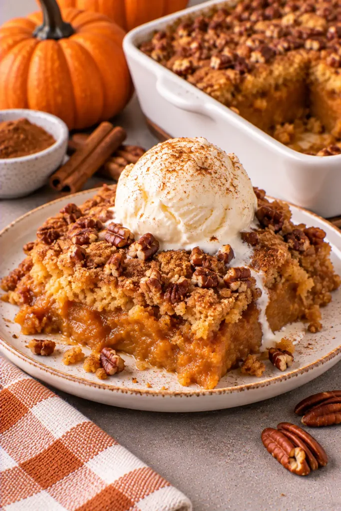 Pumpkin Dump Cake