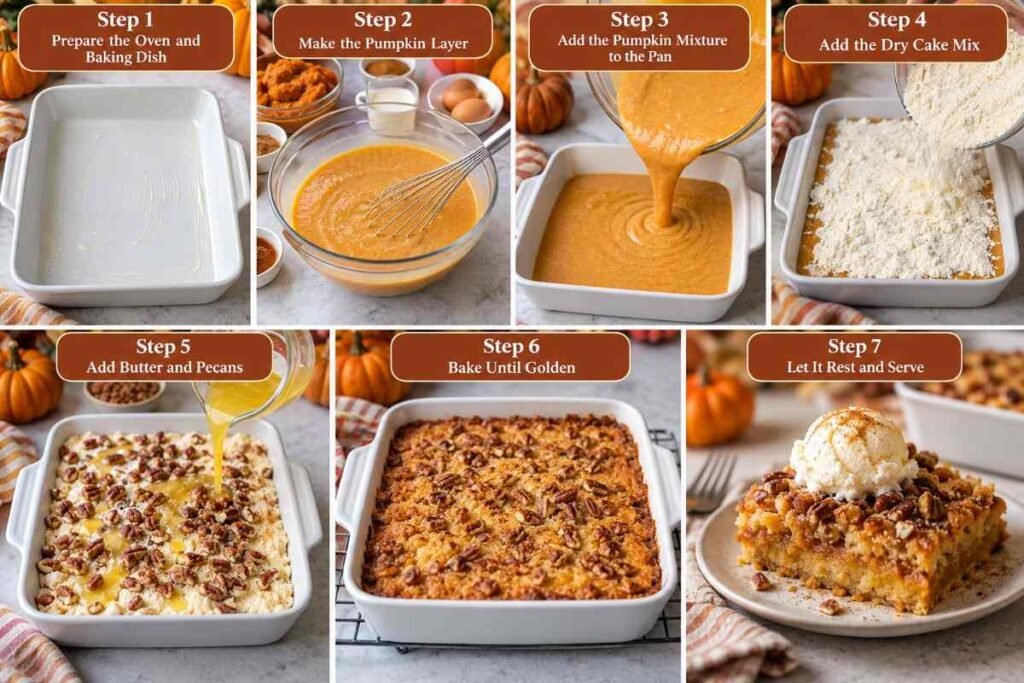 Pumpkin Dump Cake