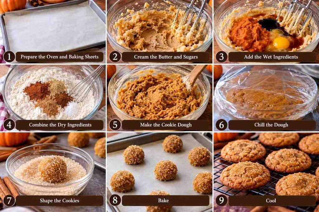 Pumpkin Spice Molasses Cookies
