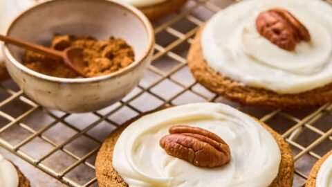 Pumpkin Spice Molasses Cookies