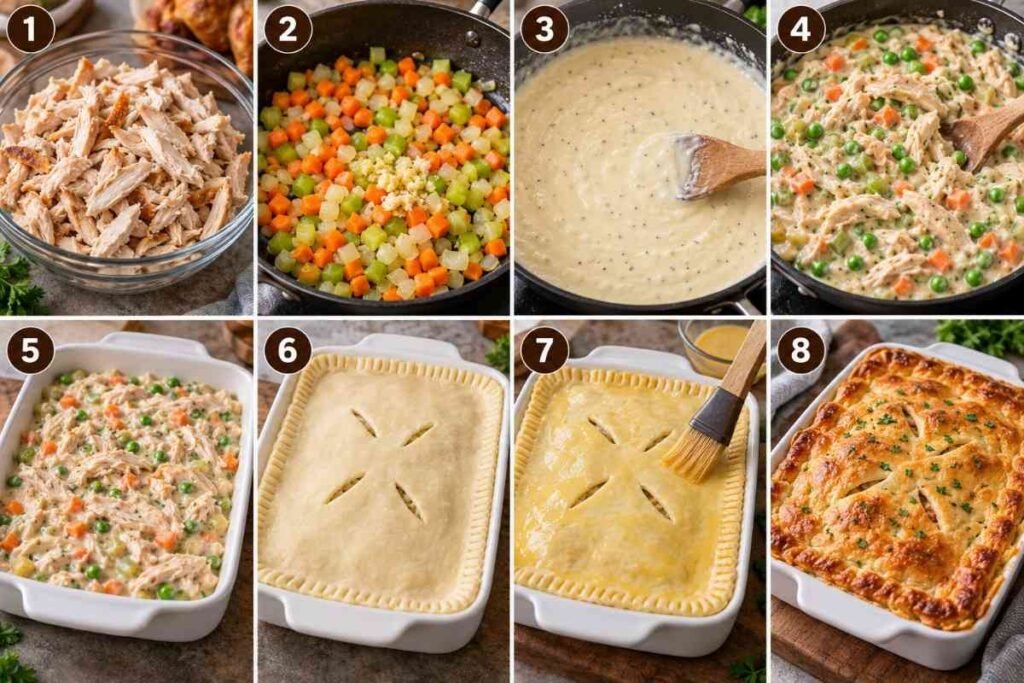 Rotisserie Chicken Pot Pie