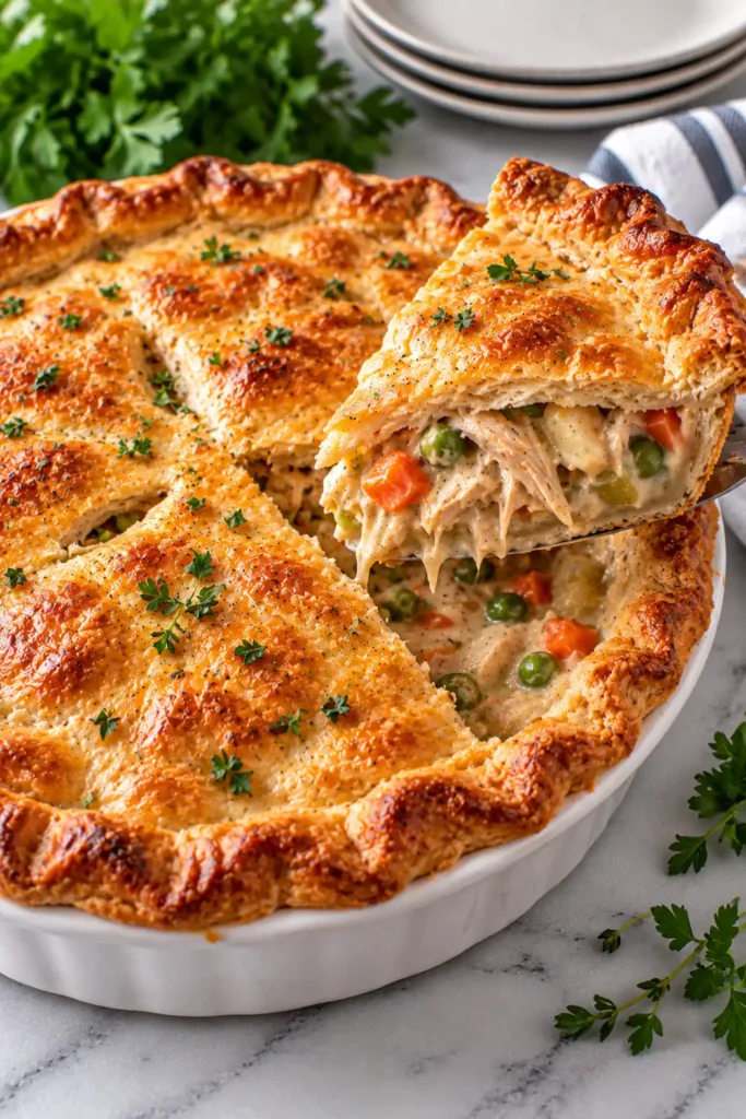 Rotisserie Chicken Pot Pie