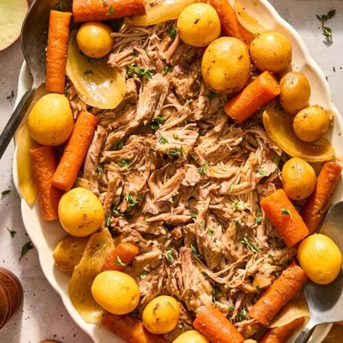 Slow Cooker Apple Cider Pork Roast