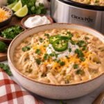 Slow Cooker White Chicken Chili