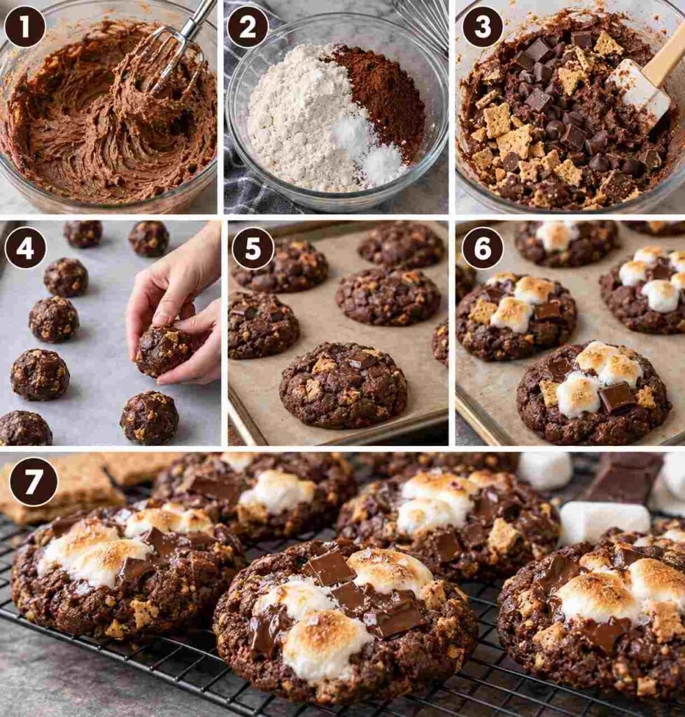 The Best S’mores Chocolate Cookies