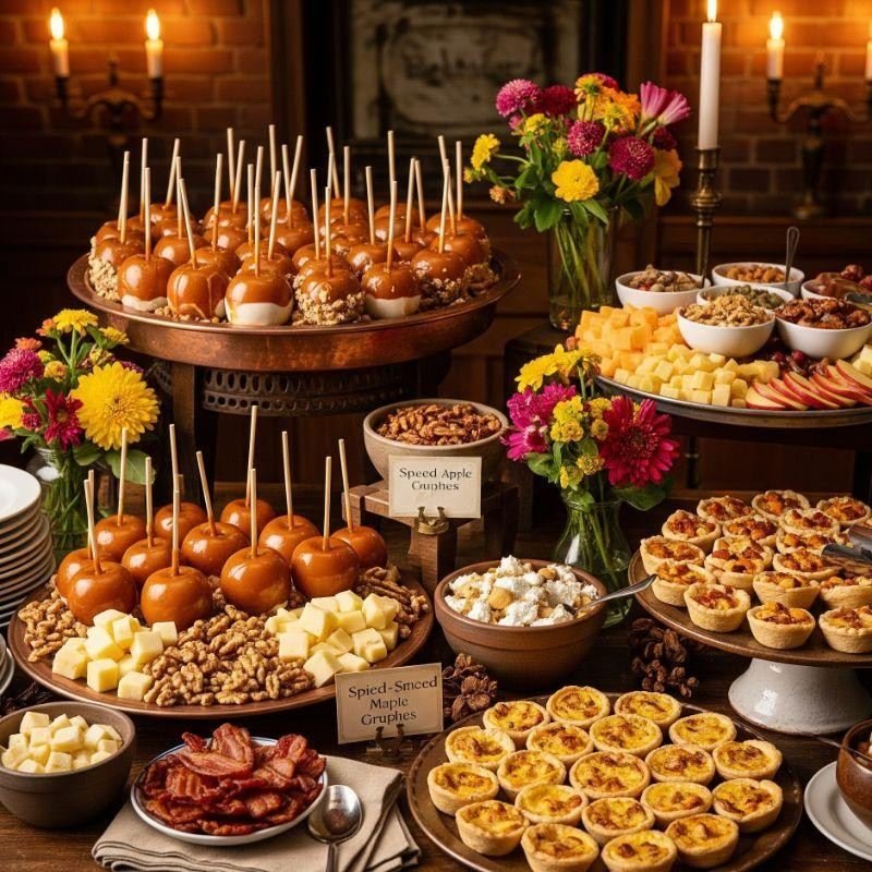 10. Thanksgiving Caramel Apple Dessert Station-150kb