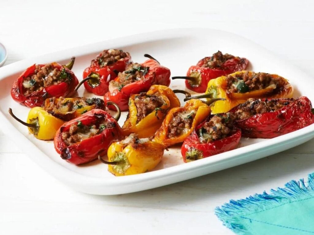 11. Sausage-Stuffed Mini Peppers
