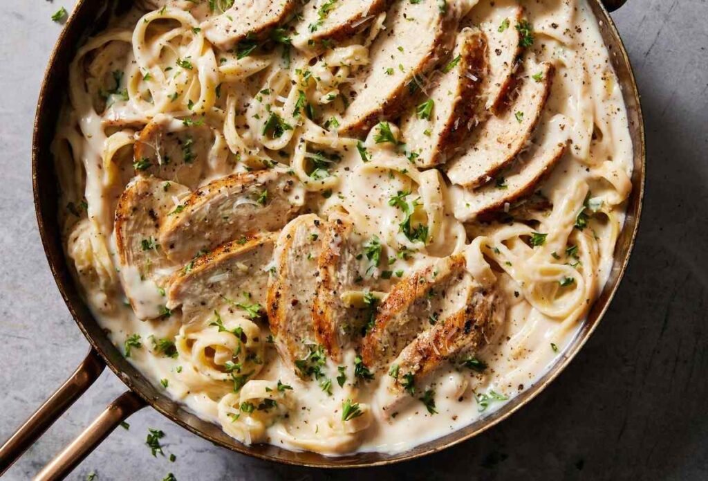13. Chicken Alfredo Skillet-100kb