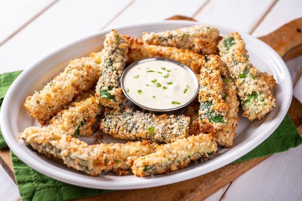 13. Crispy Parmesan Zucchini Fries-150kb