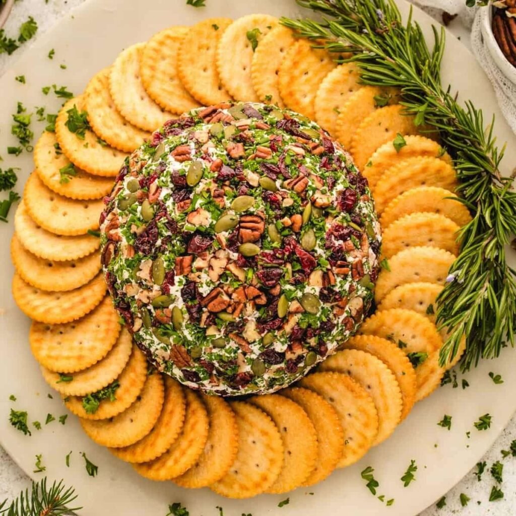 14. Cranberry Pecan Cheese Ball-150kb