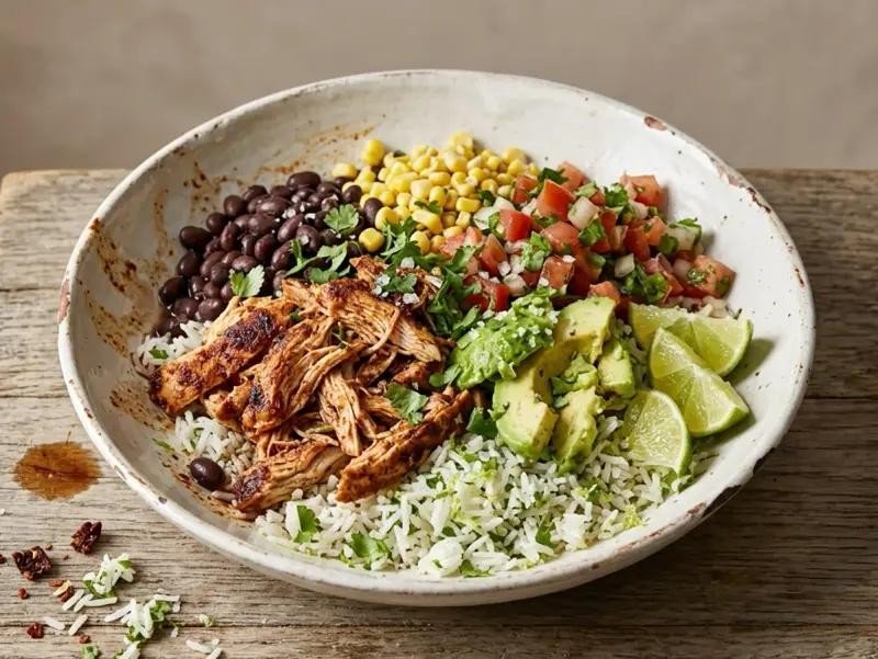 17. Crockpot Mexican Chicken and Rice Bowls-150kb