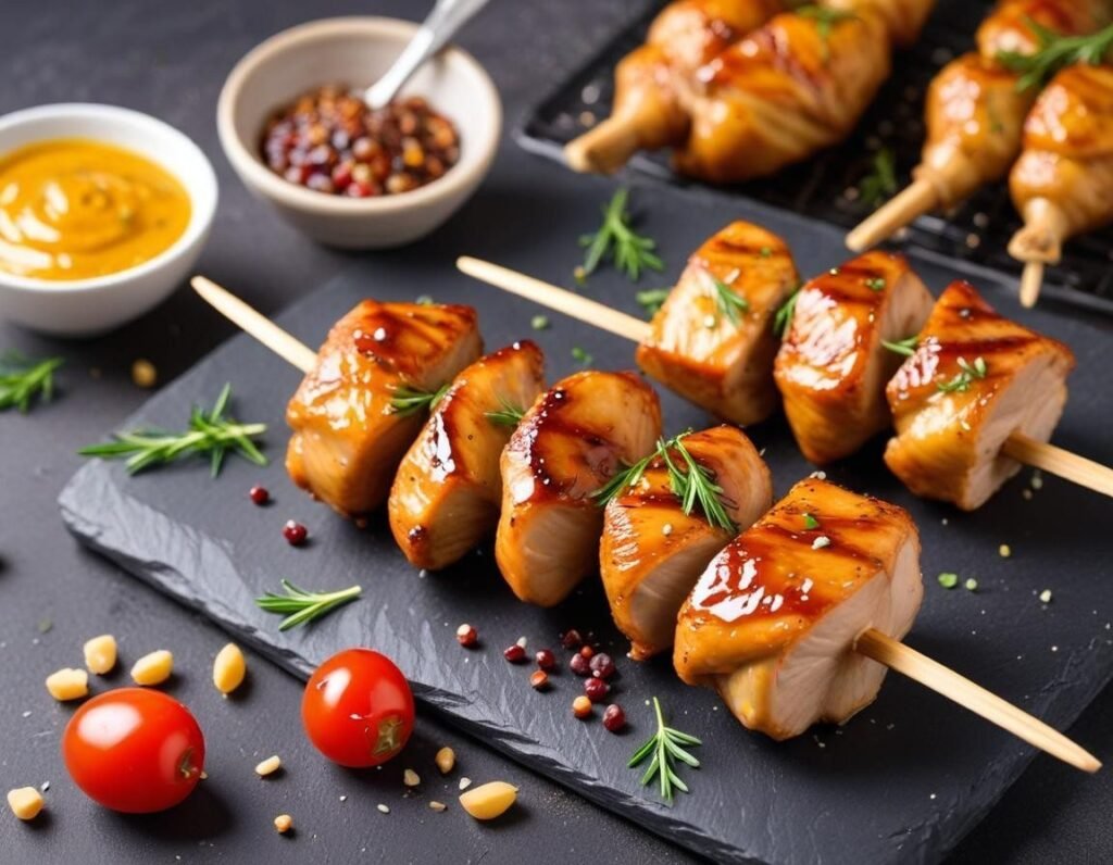 17. Honey Mustard Chicken Skewers-150kb
