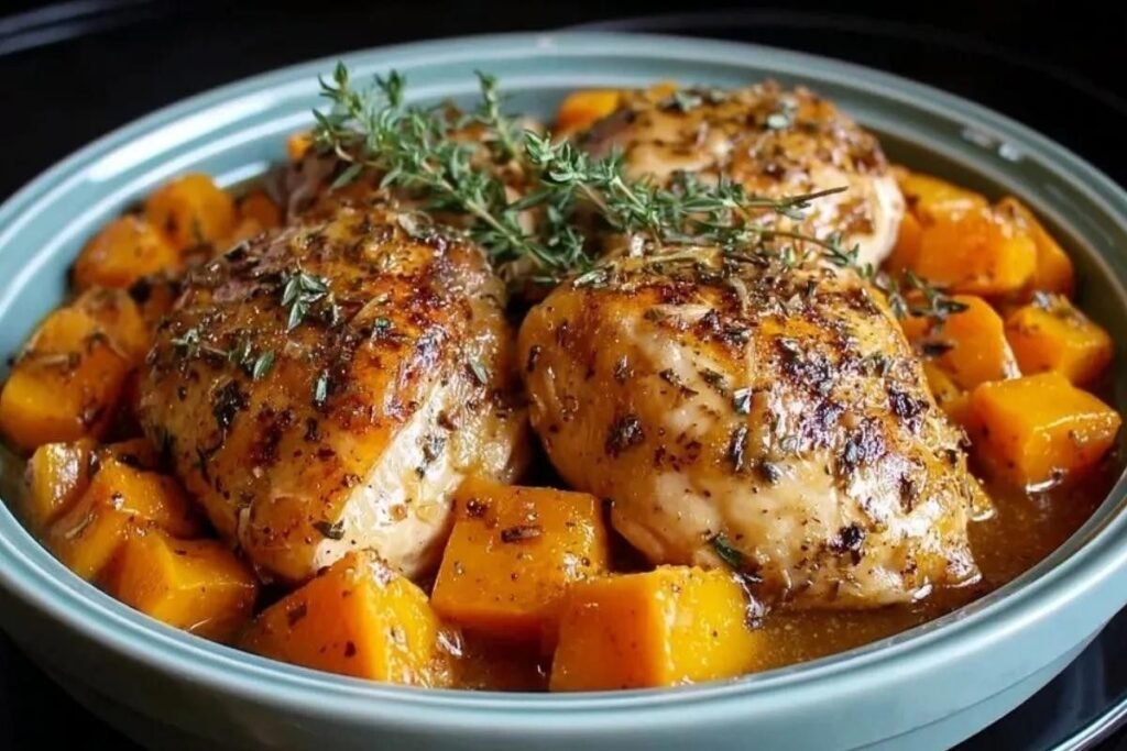 17. Maple Dijon Crockpot Chicken-150kb