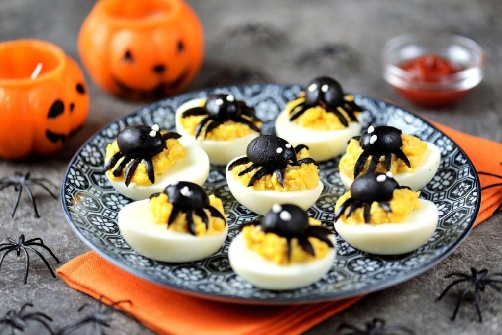 2. Spider Deviled Eggs-150kb