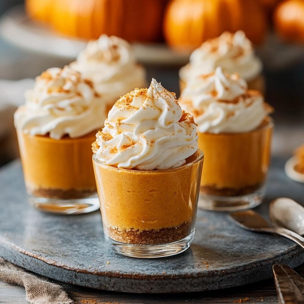 20. No-Bake Pumpkin Cheesecake Cups-150kb