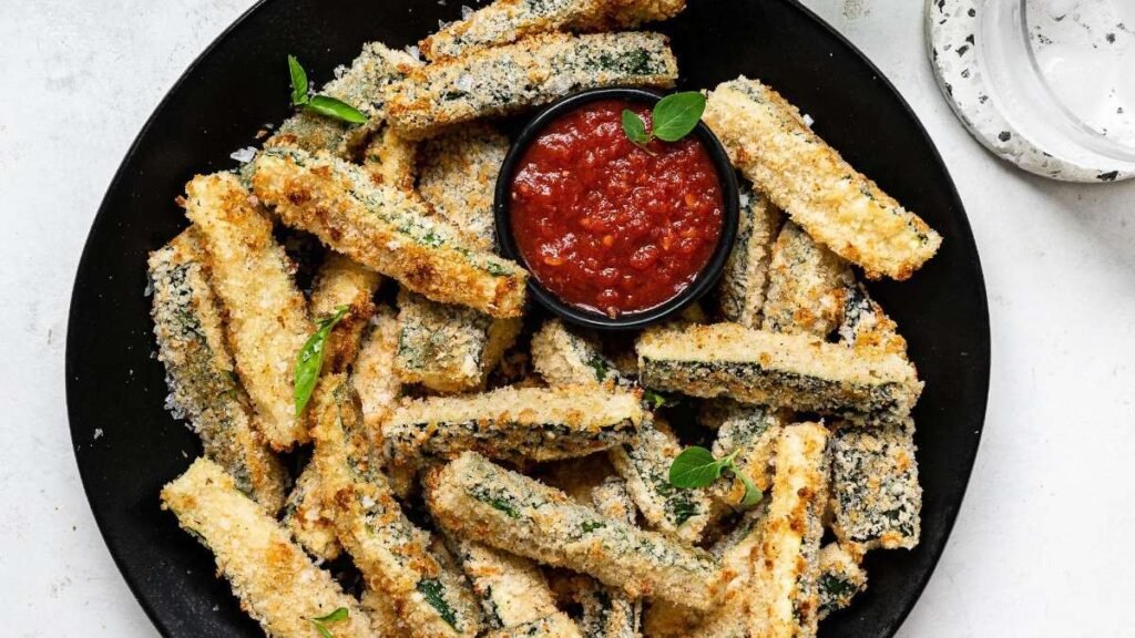 23. Crispy Parmesan Zucchini Fries-150kb