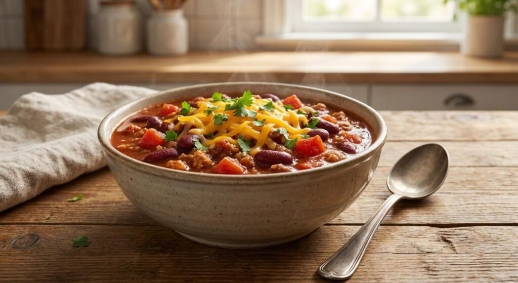 24. Crockpot Turkey Chili-150kb
