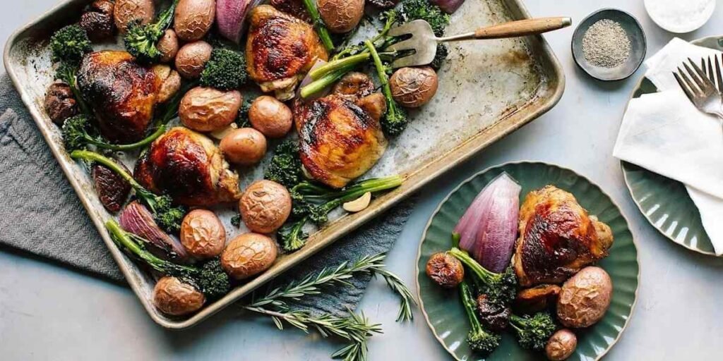 3. Sheet-Pan Chicken and Potatoes-100kb