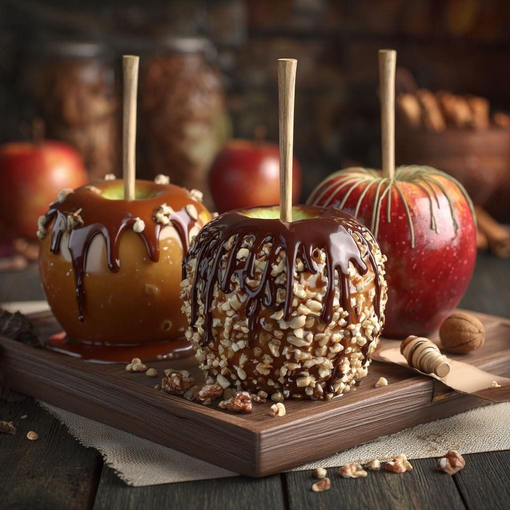 4. Gourmet Caramel Apple Bar-150kb
