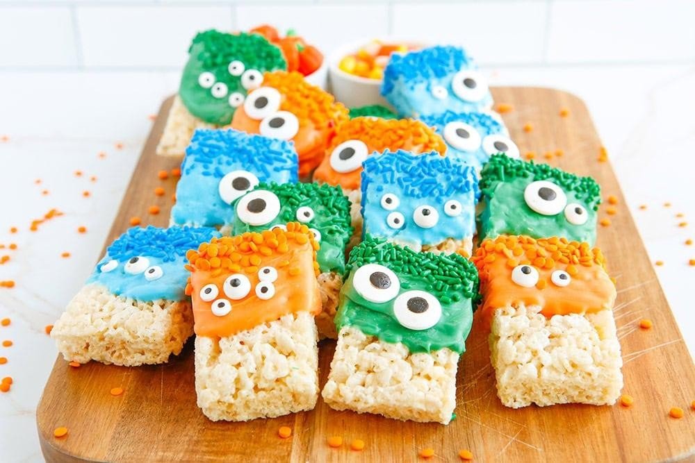 Monster Rice Krispies Treats