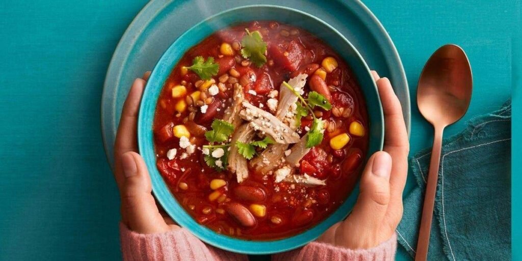 4. Slow Cooker Chicken Chili-100kb