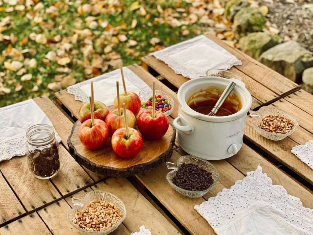 6. Rustic Fall Apple Dessert Table-150kb