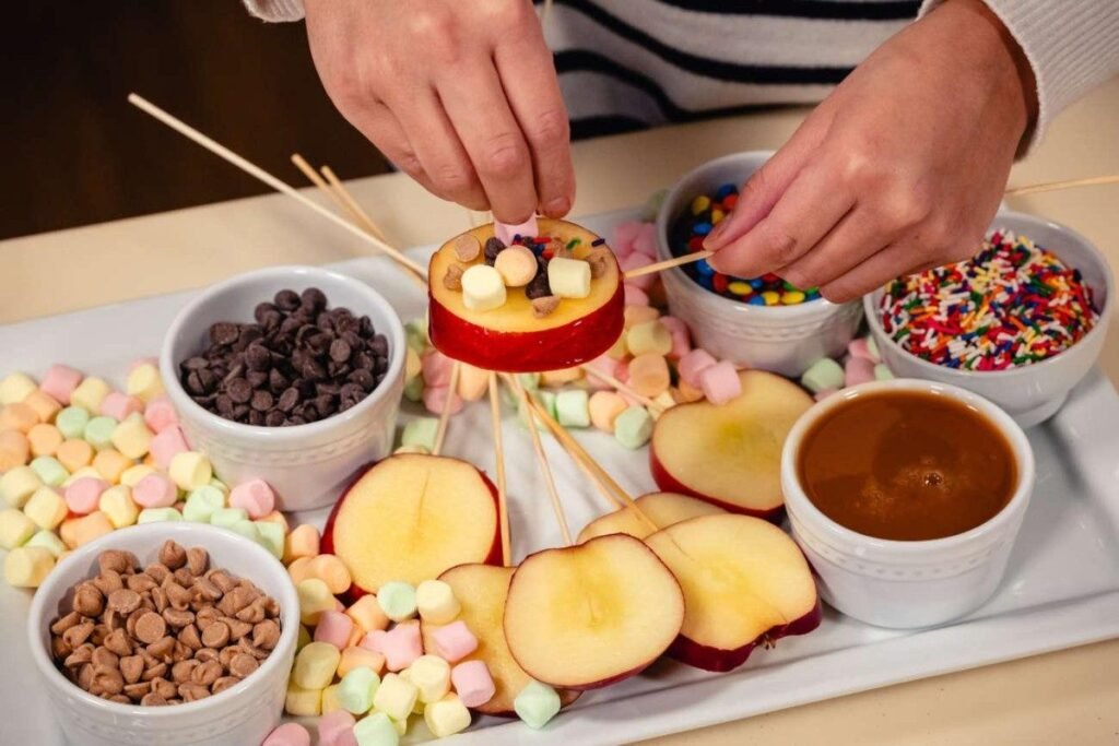 7. Kids Caramel Apple Decorating Station-150kb