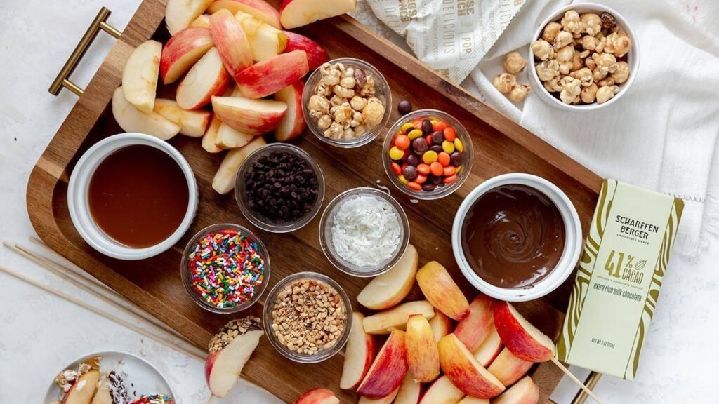 8. Mini Caramel Apple Slices Bar-150kb