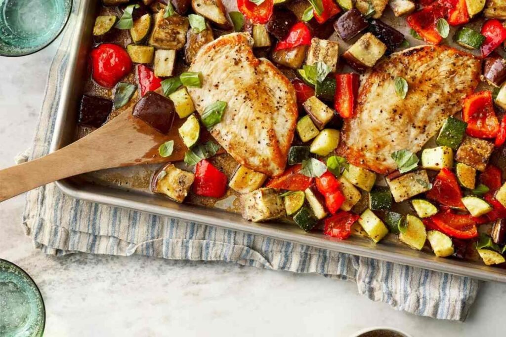 9. Balsamic Chicken and Vegetables-100kb