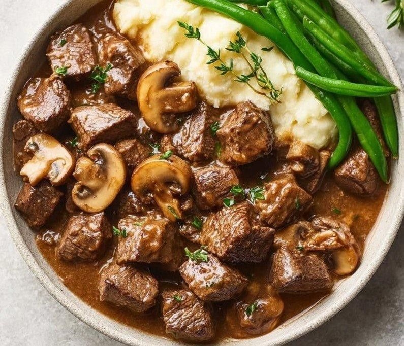 9. Crockpot Beef Tips and Gravy-150kb