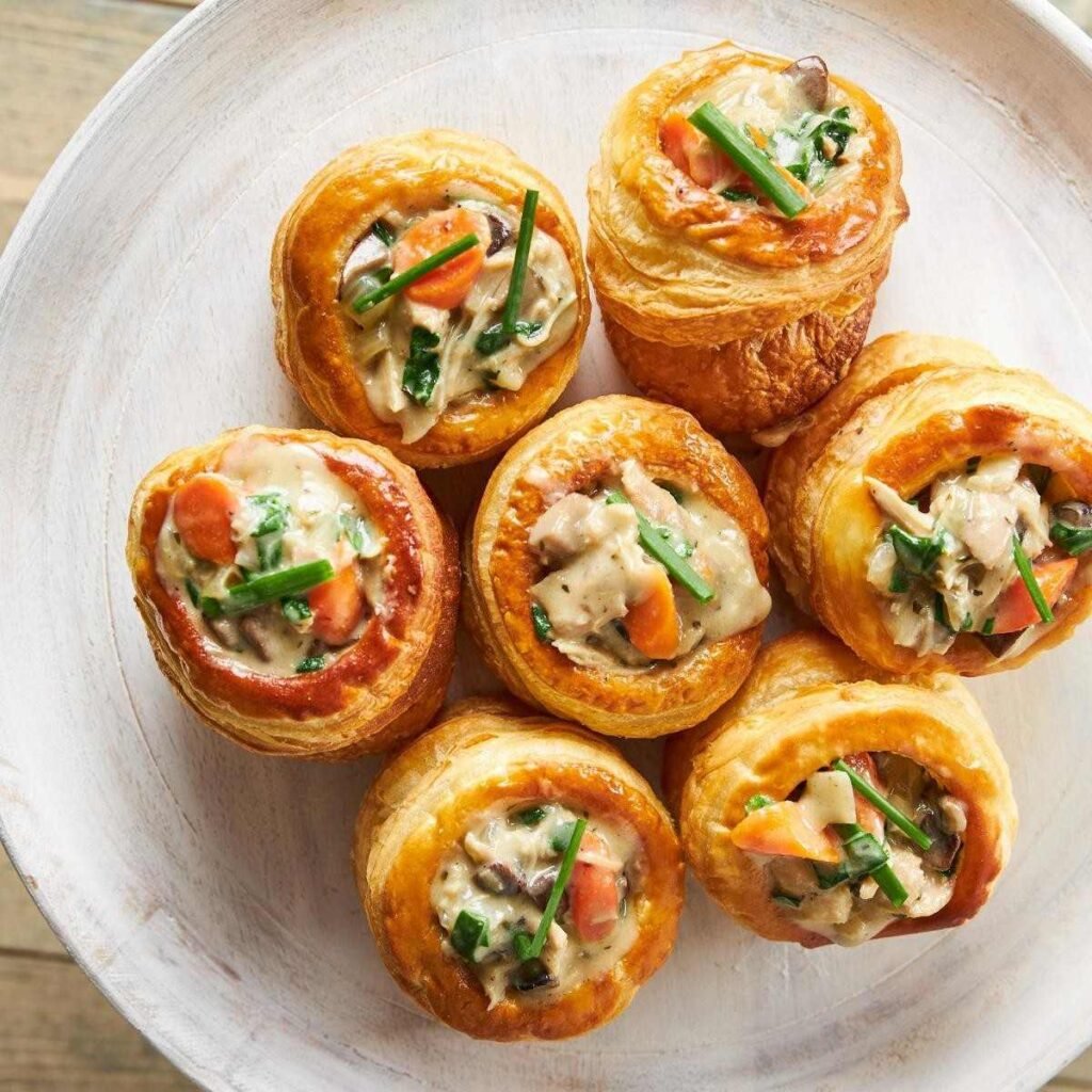 Mini Chicken Pot Pie Bites