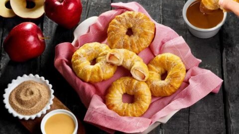 Air Fryer Apple Rings with Puff Pastry-150kb