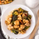 Air Fryer Chicken and Broccoli