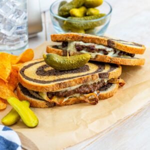 Air Fryer Patty Melt-150kb