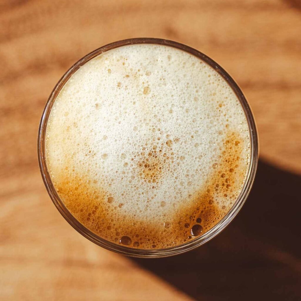 Apple Crisp Oatmeal Milk Latte
