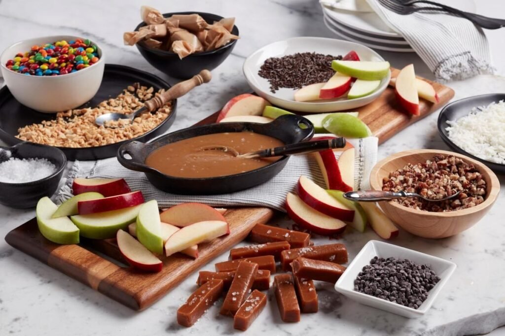 Best Toppings for a Caramel Apple Bar-150kb