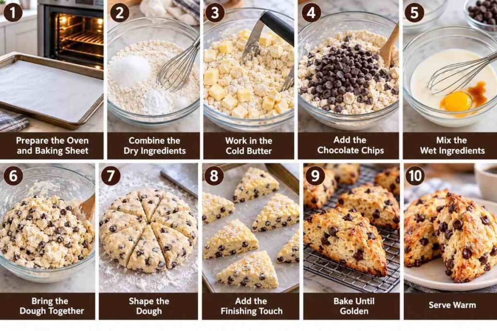 Chocolate Chip Scones
