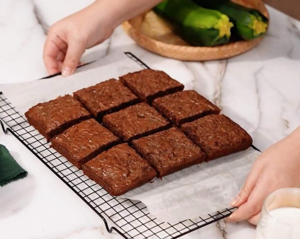 Chocolate Zucchini Brownies