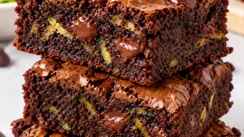 Chocolate Zucchini Brownies