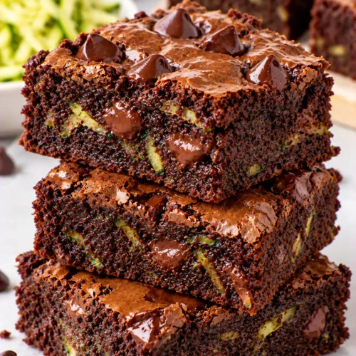 Chocolate Zucchini Brownies
