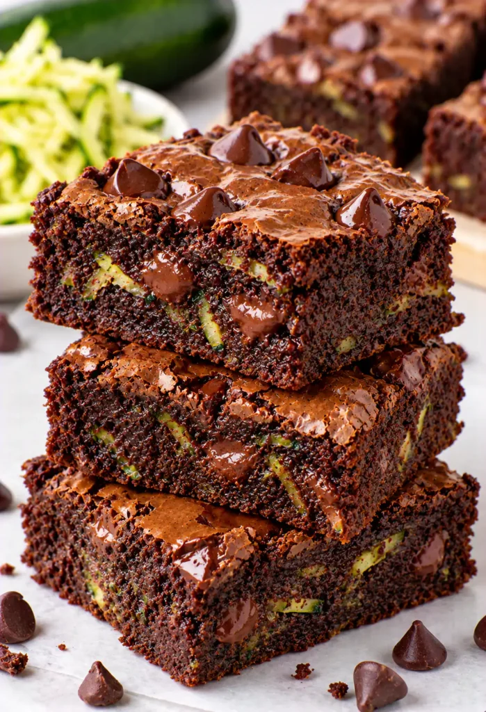 Chocolate Zucchini Brownies