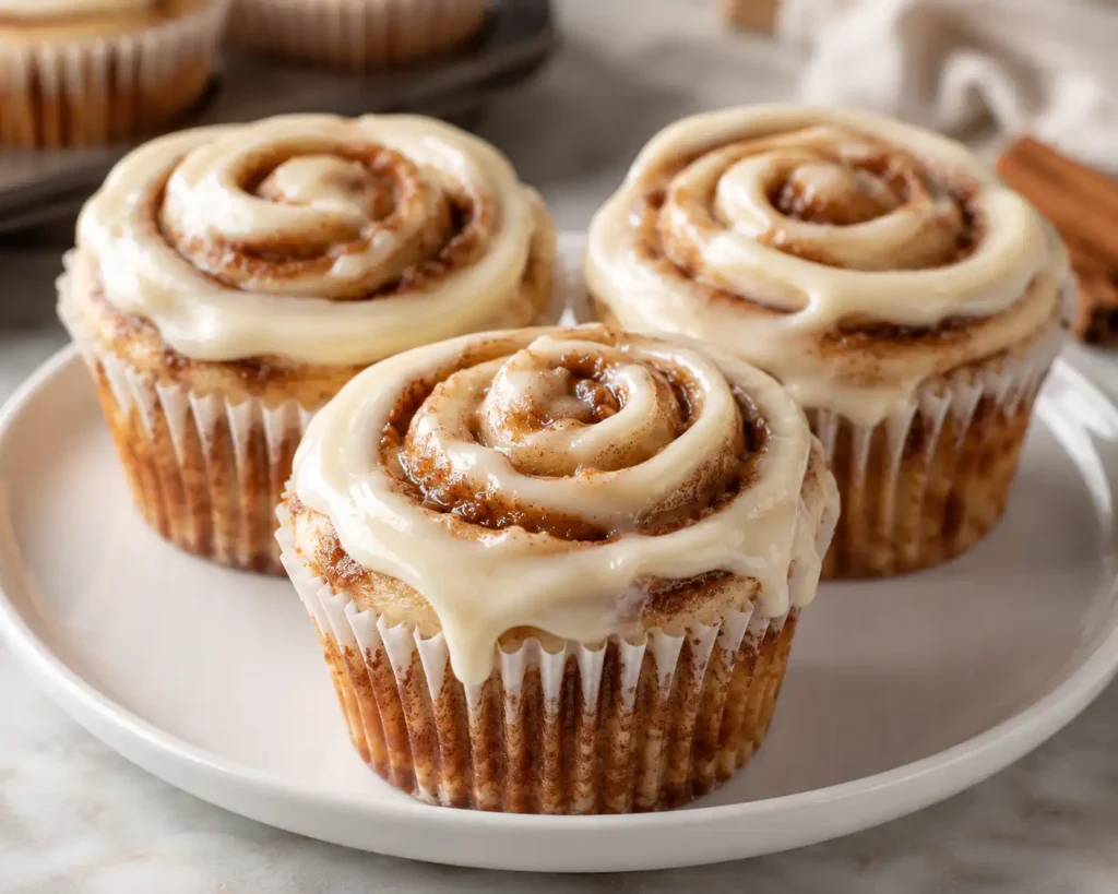 Cinnamon Roll Cupcakes – Tasty and Delicious