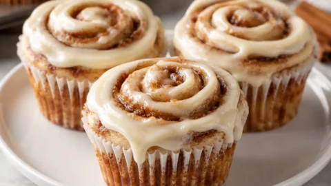 Cinnamon Roll Cupcakes – Tasty and Delicious