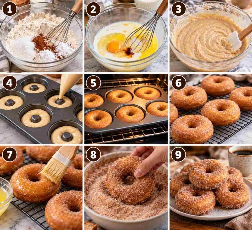 Cinnamon Sugar Donuts – Warm and Sweet