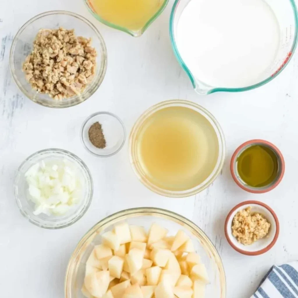 Clam Chowder Culver’s Recipe Ingredients