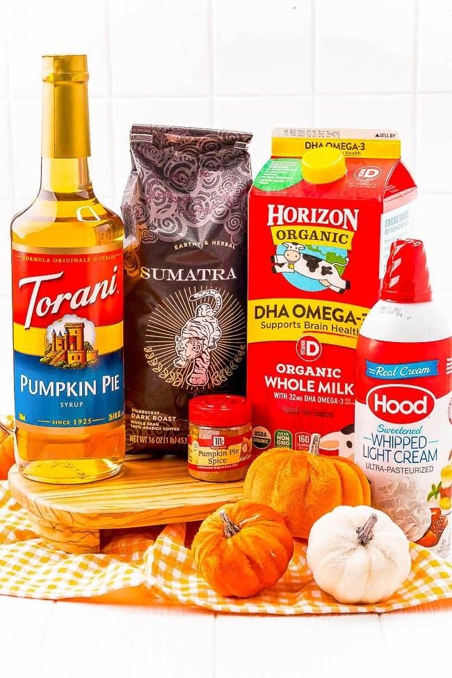 Copycat Pumpkin Spice Latte ingredients-130kb
